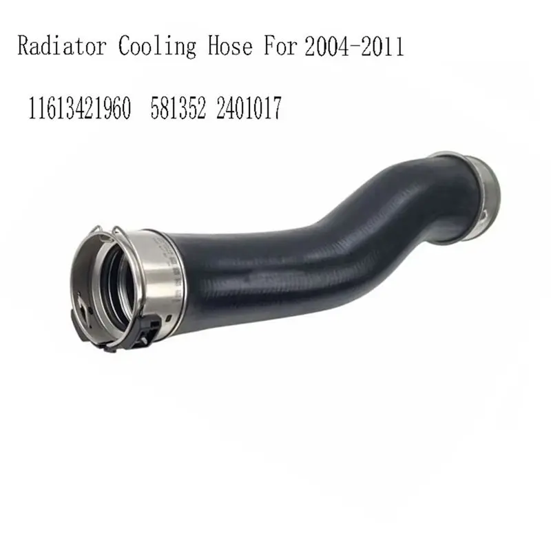 Mangueira de refrigeração do radiador, mangueira de admissão do intercooler 11613421960 para bmw x3 2.0d 2004- 2011 2401017 581352