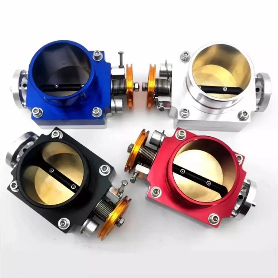Mechanical Intake Throttle Valve 65 70 80 90 100mm Universal Vehicle Air Intake Replacement Maintenance Parts