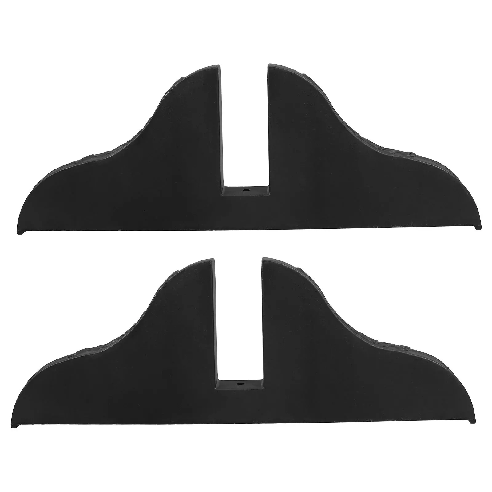 2pcs Room Divider Stand Screen Partition Base Wear-Resistant Folding Support For Home Office Hotel Classroom Library Panel Feet