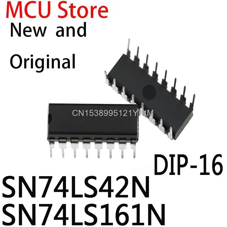 10PCS DIP16 74LS42N HD74LS42P DIP HD74LS42 74LS42 74LS42P DIP-16 74LS161 SN74LS161AN HD74LS161AP IC SN74LS42N SN74LS161N 