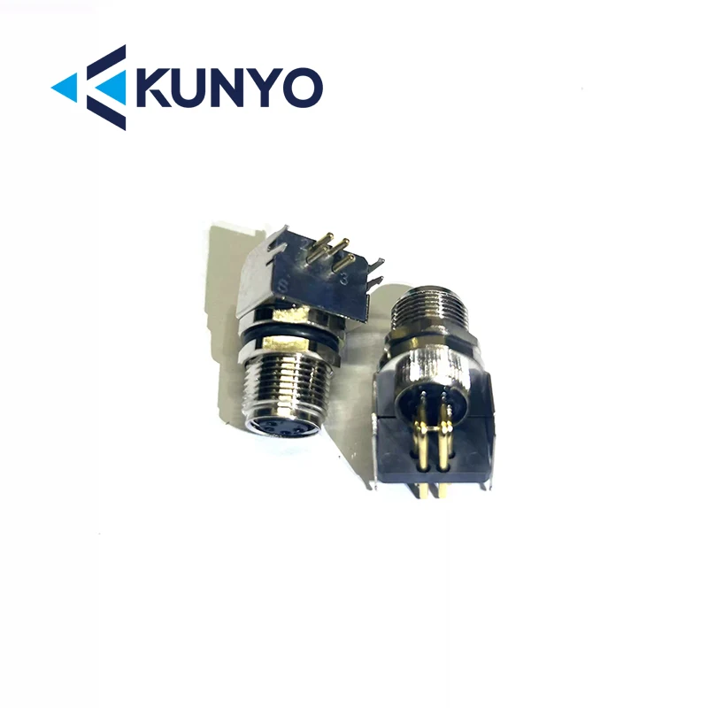 Brand-new original M8-S4A-GPL M10-JD round (cable) connectors are both male and female.