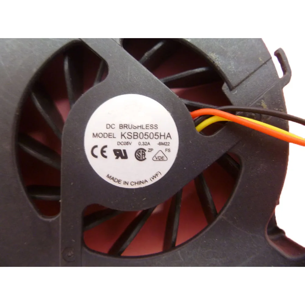 Laptop CPU FAN For Tongfang K410 K415 KSB0505HA-6M22 DC05A 0.32A New