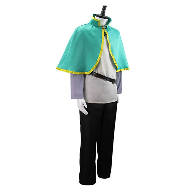 Anime KonoSuba Cosplay Satou Kazuma Costumes Wig Cloak Top Pants Kono Subarashii Sekai Ni God's Blessing On This Wonderful World