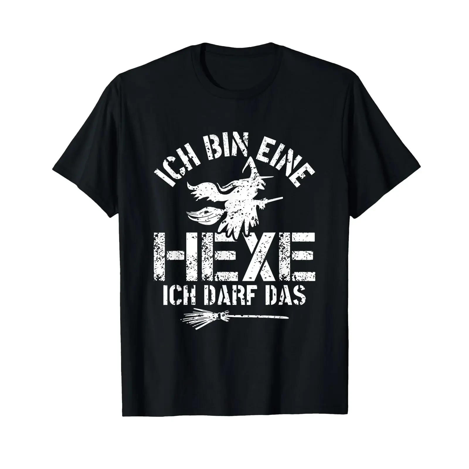 Evil old woman grandma grandmother I'm allowed to do that a witch T shirt vintage Washed Casual homme Top For Everyday Wear
