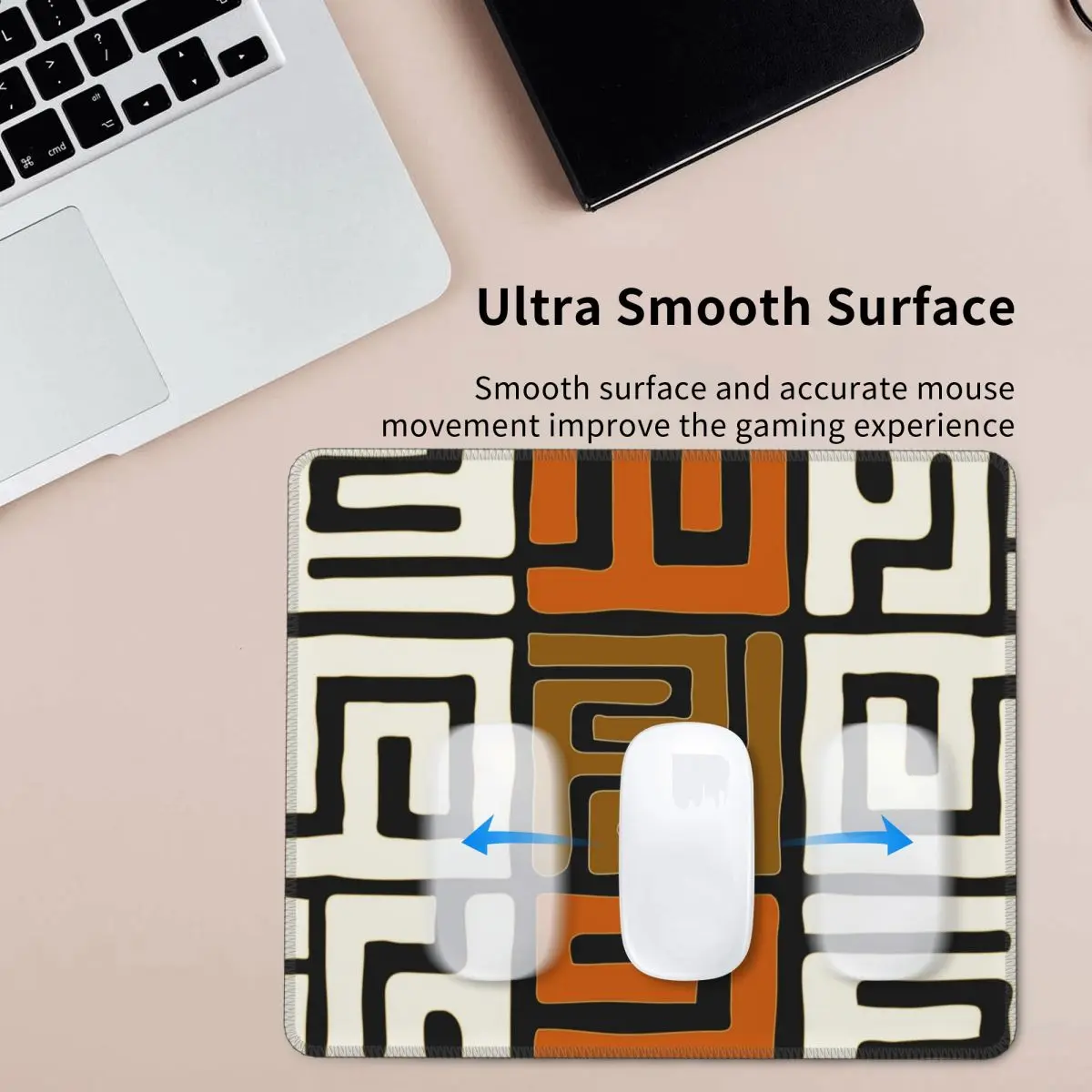 

Африканский тканевый коврик для мыши Kuba, компьютерная клавиатура, коврик для мыши, геймерский настольный коврик для ПК, офисные аксессуары, коврики для стола