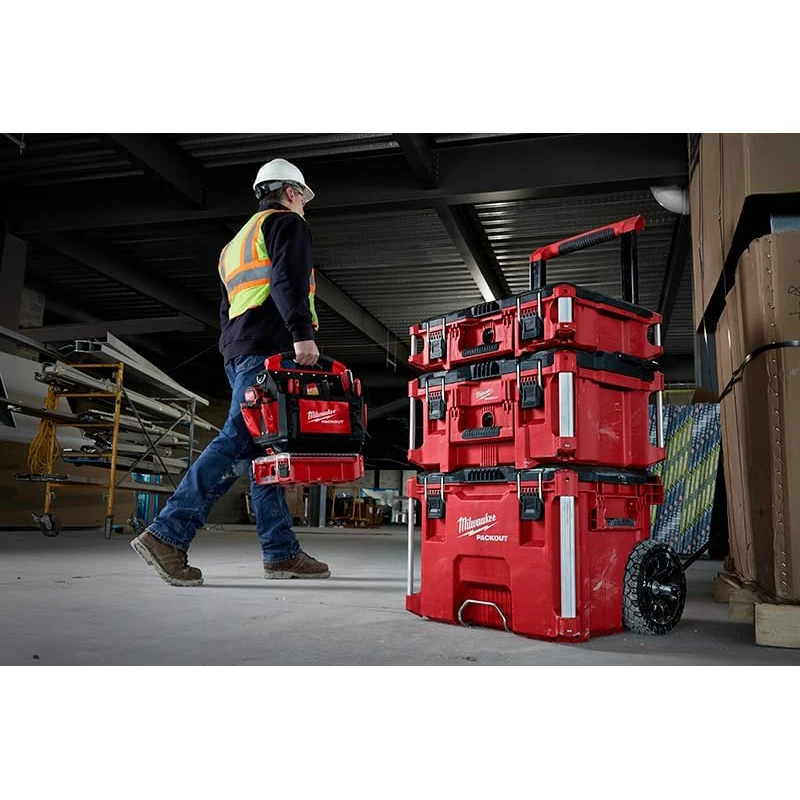 Milwaukee PACKOUT Tool Box 48-22-8424 48-22-8425 48-22-8426 Power Tool Accessories Stackable Combination Containment Case