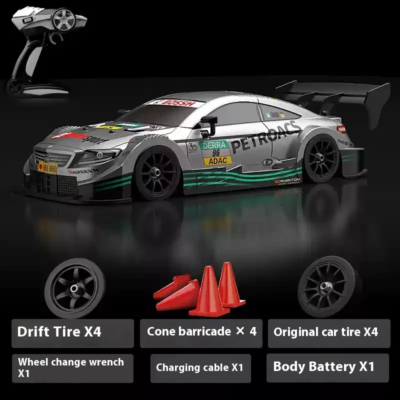 Professional RC remote control car, high-speed drift four-wheel drive, racing car, adult racing, charging sports car, toy boy