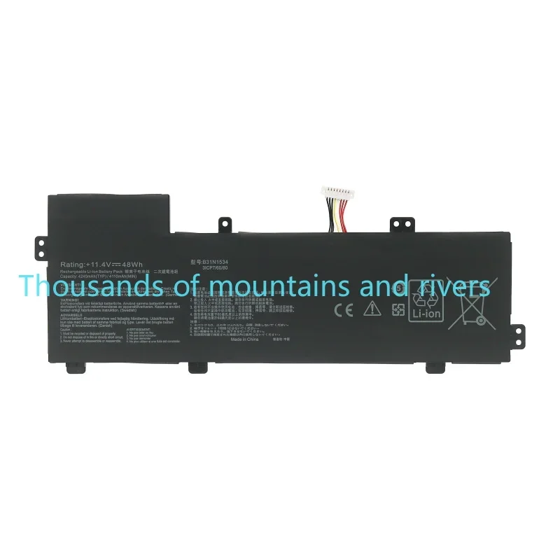 

B31N1534 Аккумулятор для ноутбука ASUS Zenbook UX510 UX510UW UX510UX UX510UW-1A UX510UW1A UX510UW-RB71 UX510UW-CN044T UX510U