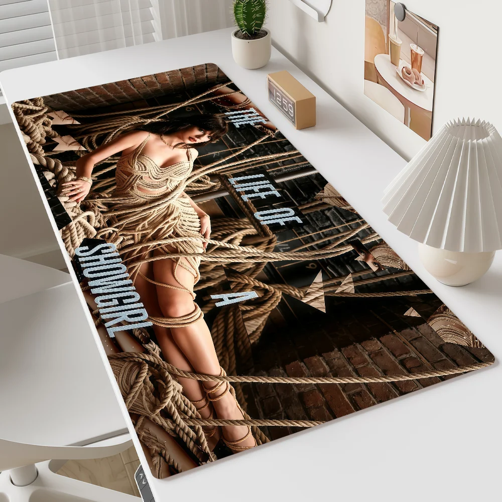 Mouse Pad MousePad Non-slip Lockedge Office Student Gaming Thickened Large Writing T-Taylor Singer Pad Cushion
