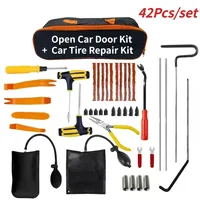 Auto Wedge Pump Locksmith Thickened Door Repair Air Cushion Emergency Car Open Unlock Tool Kit With Long Reach Grabber