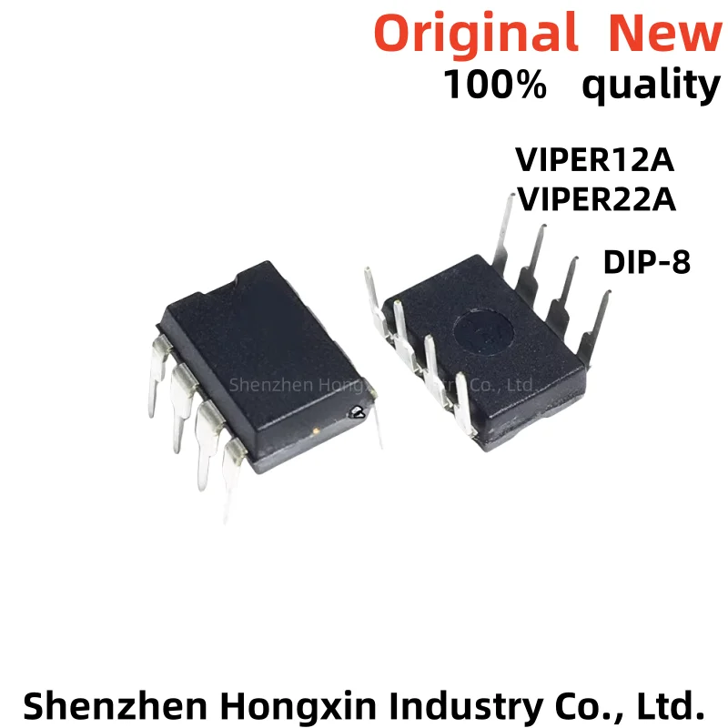 

(10pcs) 100% New VIPER12A VIPER22A VIPER12 12A VIPER22 DIP8 DIP-8