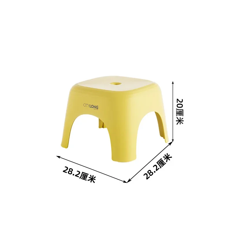 Modern Simple Dining Chairs Home Plastic Stacking Comfort Living Room Study Stool Stacking Sillas De Comedor Home Furniture LVCS