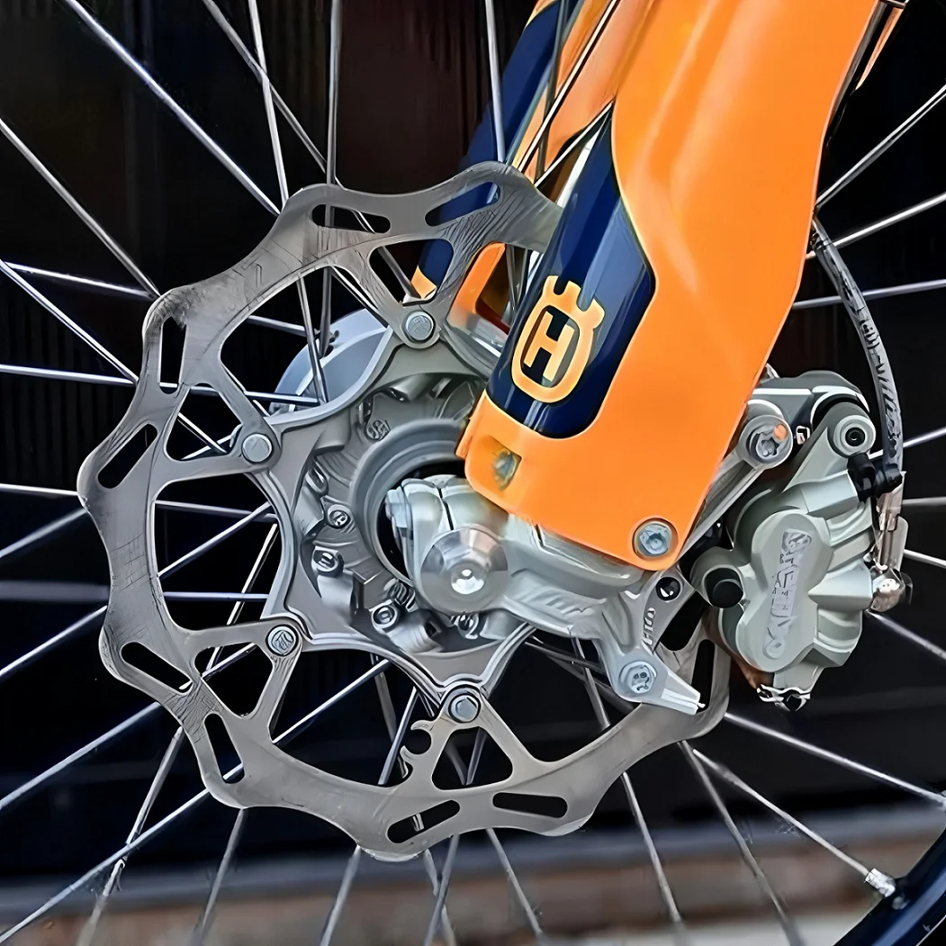 Motorcycle 260/220MM Front Rear Brake Disc Rotor Disk For KTM EXC EXCF SX SXF XC XCF XCW 125 150 200 300 350 450 500 1994-2023 view 4