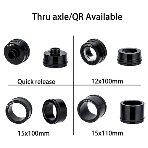 Imagen 2 del producto Soporte de horquilla para bicicleta ZTTO, estante de transporte para coche, liberación rápida, eje pasante, instalación de bloque de horquilla delantera, soporte para bicicleta