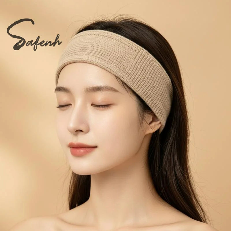 4Pcs Simple And Stylish Women's Solid Color Elastic Hair Tie Set Face-Washing And Makeup Headband Retro Sports Running Yoga