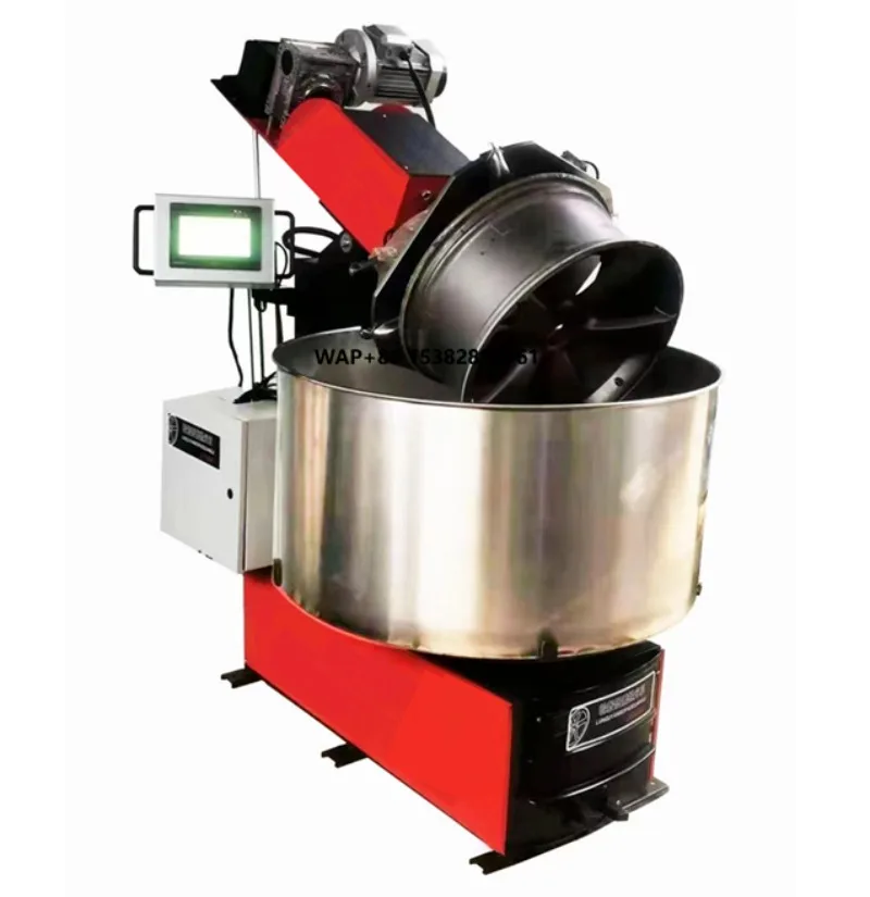 Automatic Wheel Rim Polishing Grinding Machine Hub Polisher with 650mm Max Hub Diameter for Luxurious Car Rim Repair Equipment