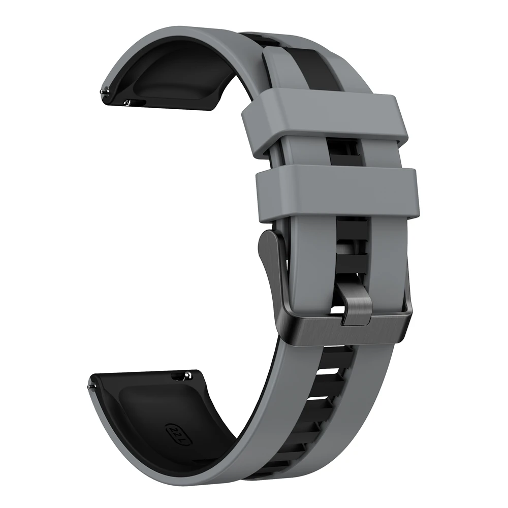 20mm 22mm Silicone Watch Bands for Huami Amazfit BALANCE/GTR 42mm 47mm GTS 4 3 2e MINI Bracelet GTR4 2 3 Pro Bip 5/U/S Pro Strap
