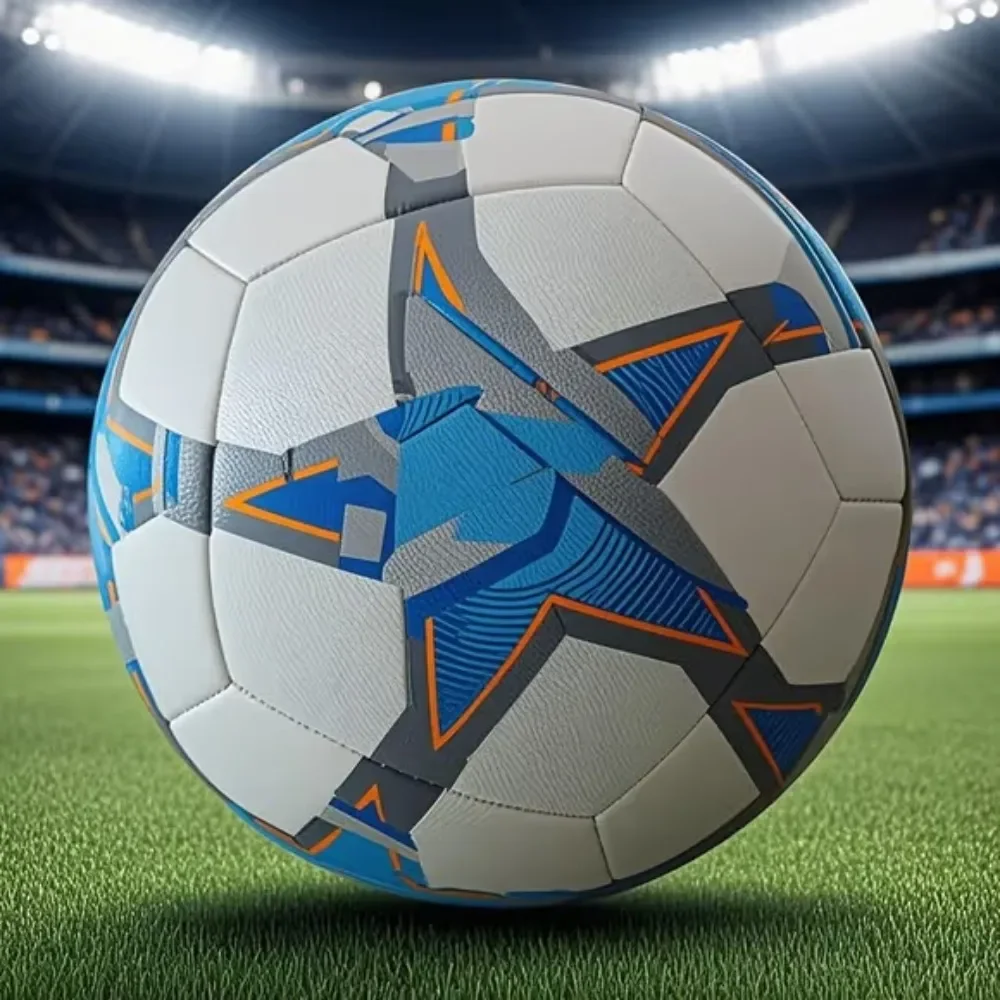 Fanceey جودة عالية حجم قياسي 4 حجم 5 آلة كرة القدم مخيط مادة البولي يوريثان كرة القدم المهنية الرياضة في الهواء الطلق التدريب #6