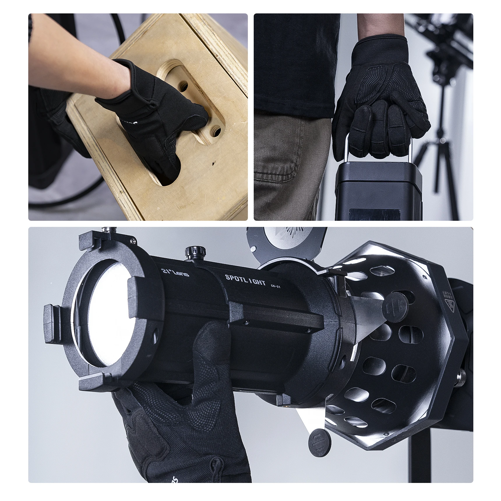 Selens Multifunction Anti-slip Safety Protective Gloves Touch Screen Design photography Gloves