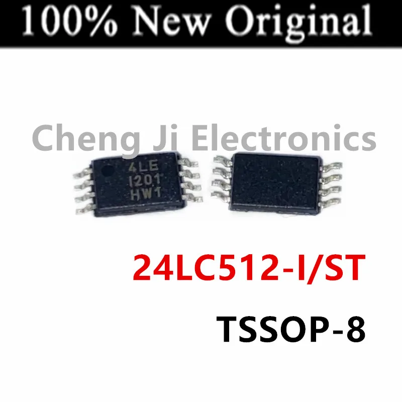 

5PCS/Lot 24LC512-I/ST 24LC512T-I/ST 4LE TSSOP-8 New Original Serial EEPROM 24LC512T-I/SM 24LC512-I/SM SOIC-8