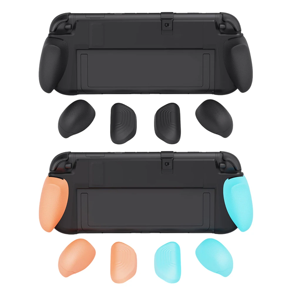 Agarre de carcasa dura de PC para Nintendo Switch 2 con funda protectora de agarre ergonómico reemplazable, funda de agarre a prueba de polvo, accesorios para juegos