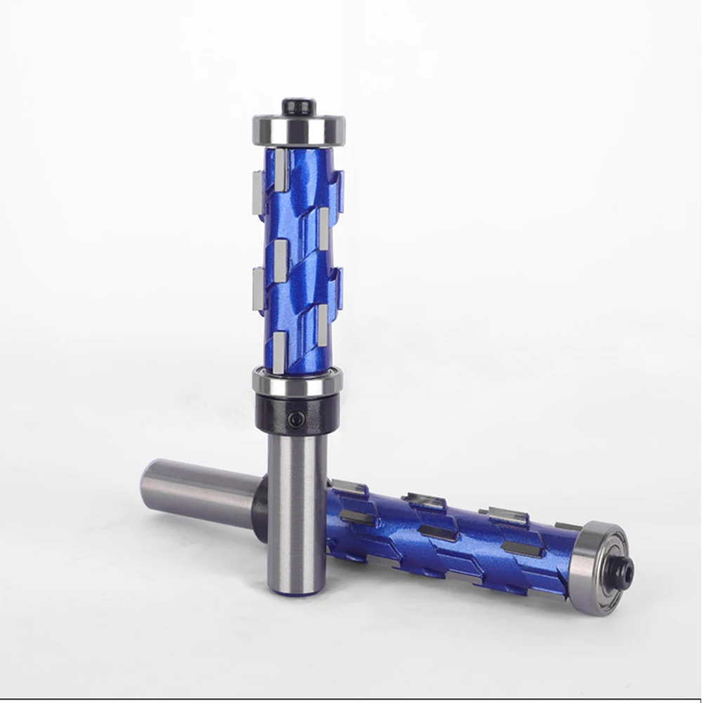 Flush Trim Router Bit With Dual Bearings Spiral For Woodworking CNC Engraving And For Edge Trimming Tool