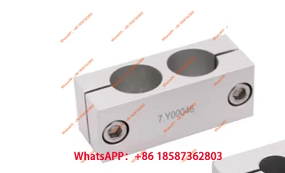 Manipulator aluminum steel pipe parallel connecting blockSMBP8/12/20optical axis parallel clamp fixing block fixture accessories