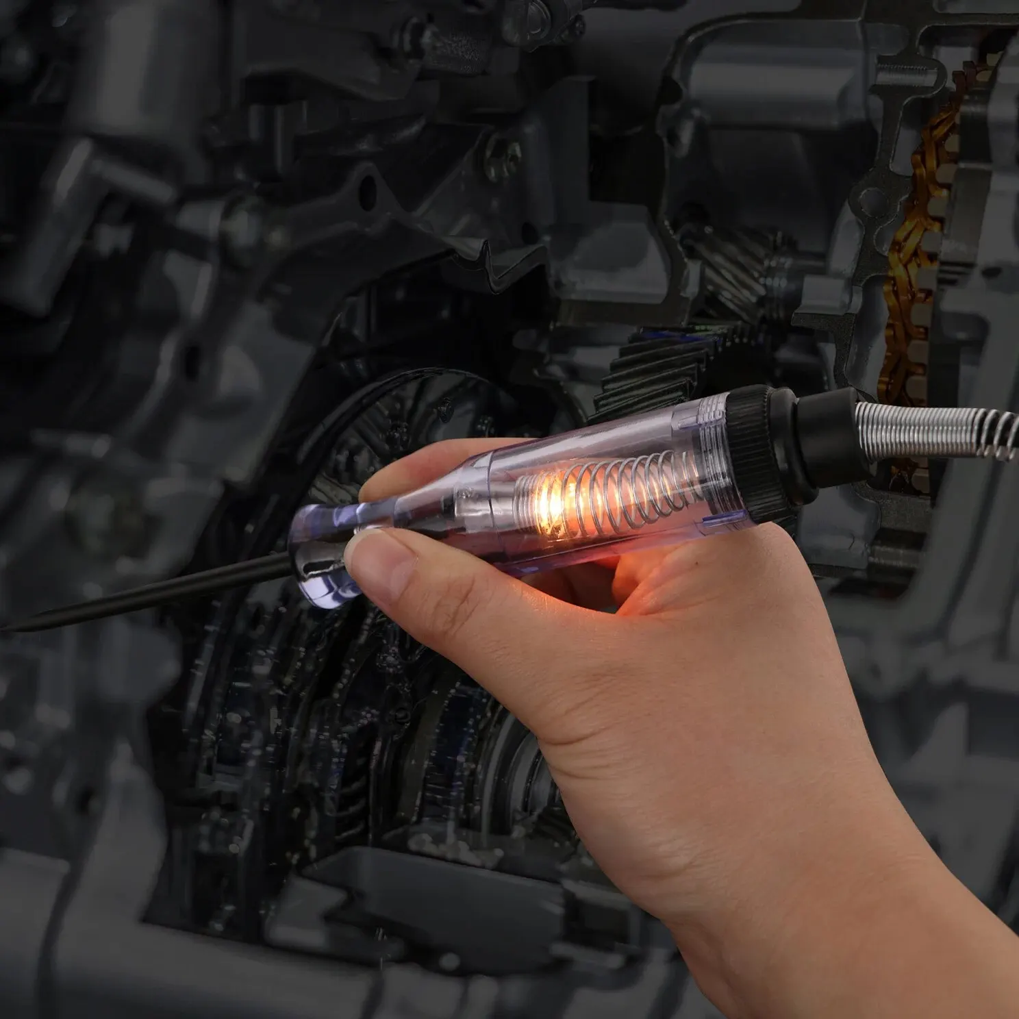 6V 12V 24V DC Car Circuit Tester Pen Long Probe for Car Truck Motorcycle Voltage Test Diagnostic Tool Auto Accessories