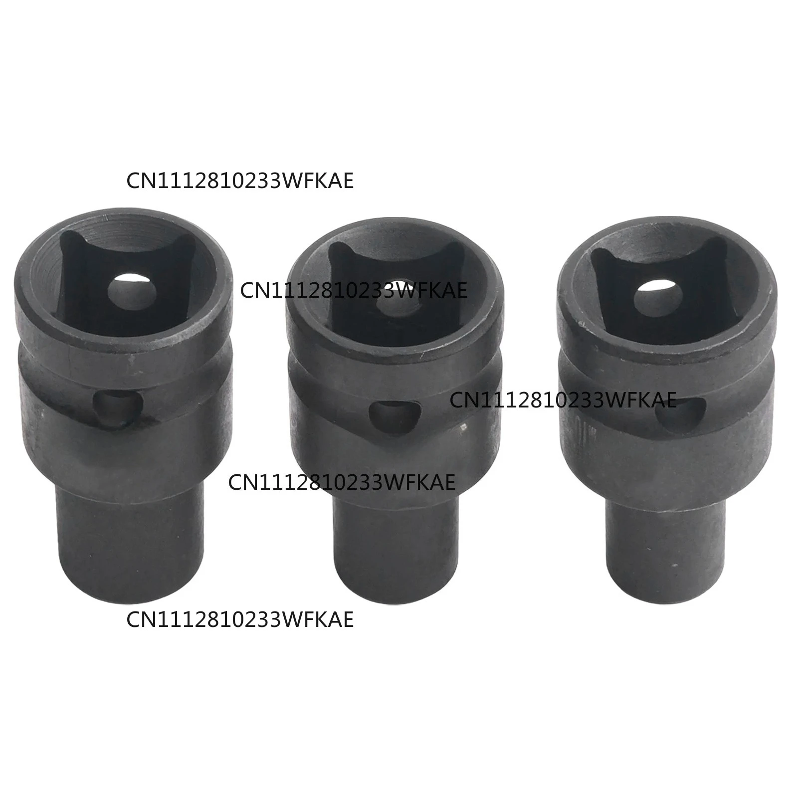 Five Piece Professional Grade Square Screw Tap Socket Kit For Use With Any Standard For Electric Driver Wrench