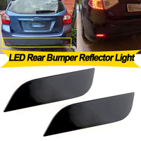 2PCS LED Rear Bumper Reflector Light For subaru Legacy BM/BR 2009-2012 2013 2014 Exiga YA Levorg VM Ascent 84281FG000
