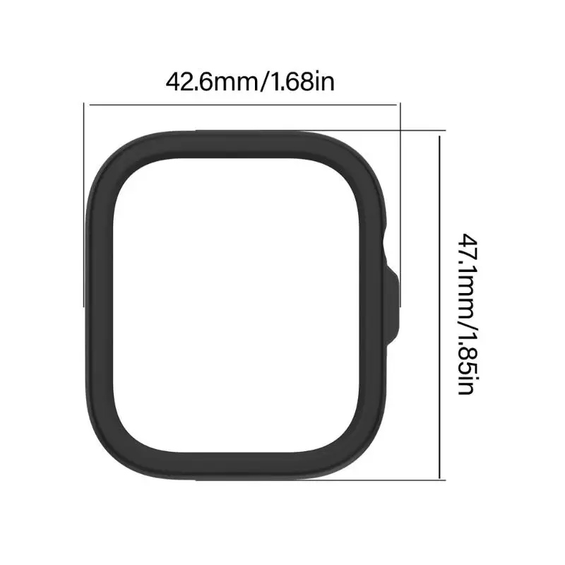 652F حافظة حماية للشاشة من البولي كربونات وغطاء شامل لساعة Watch Fit 4 #6