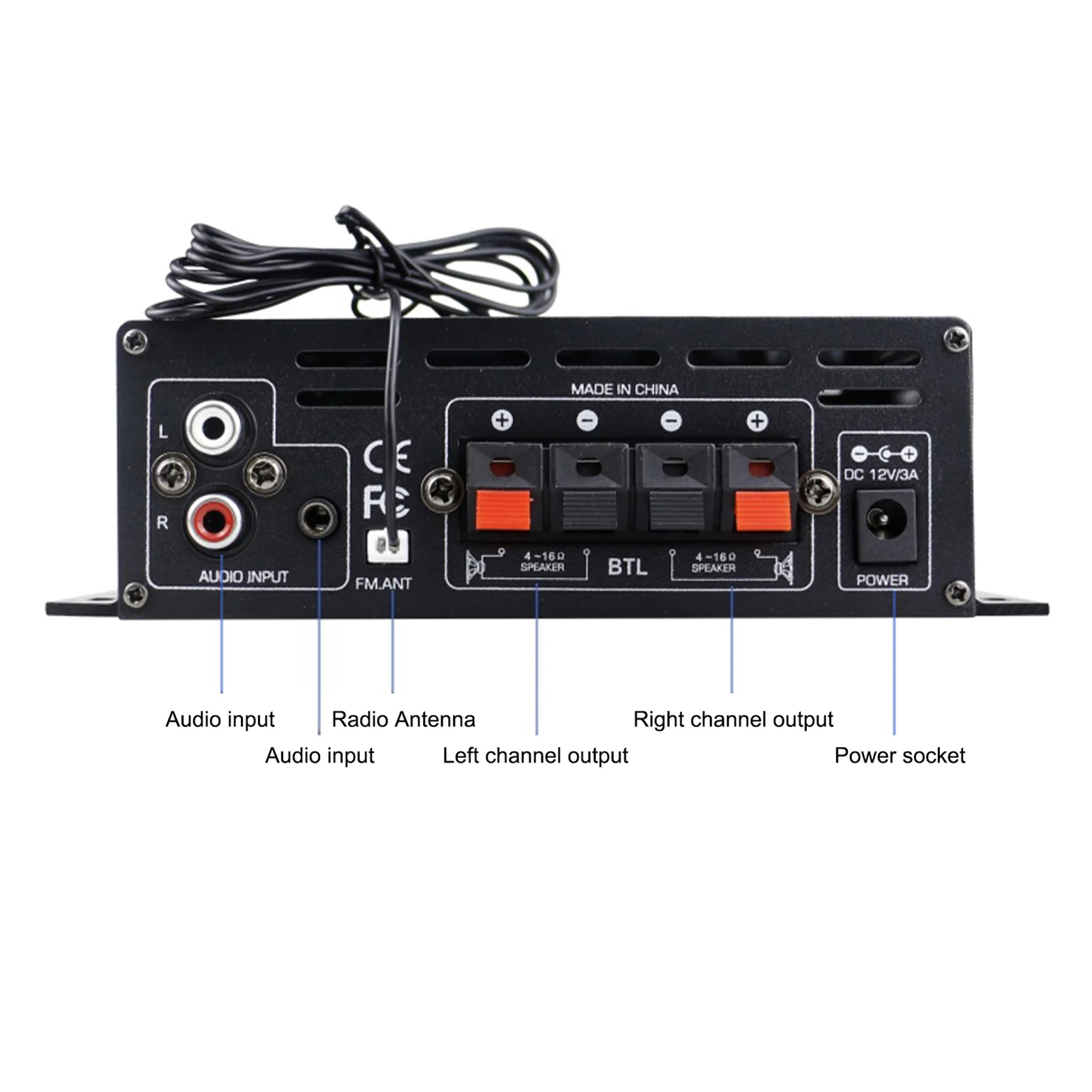 Mini Audio Power Am… - image