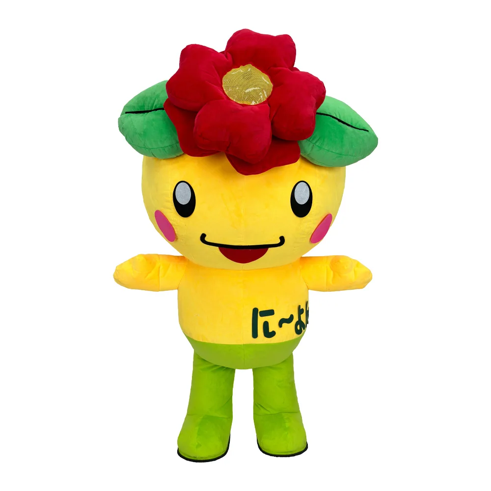 

Inflatable Little Red Flower Costume Mascot Parade Adult Character Cosplay Birthday Halloween Christmas Party Plush Set