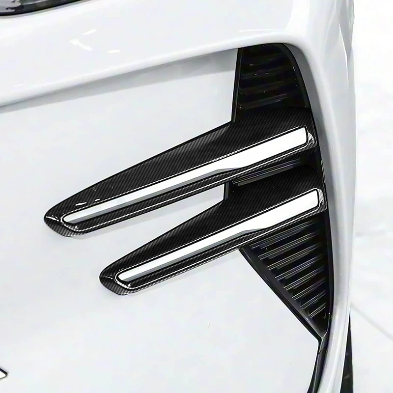 

Цвет из углеродного волокна, передняя противотуманная фара, декоративная рамка, накладка для BYD Song PLUS 2023, внешние аксессуары для стайлинга автомобилей