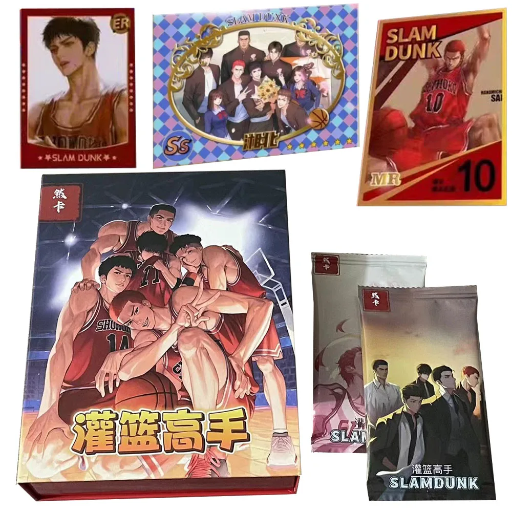 Slam Dunk Card Signature Card MVP Sakuragi Flower Road Anime Card Rukawa Kaede ZR Christmas Gift Home Entertainment Game Card