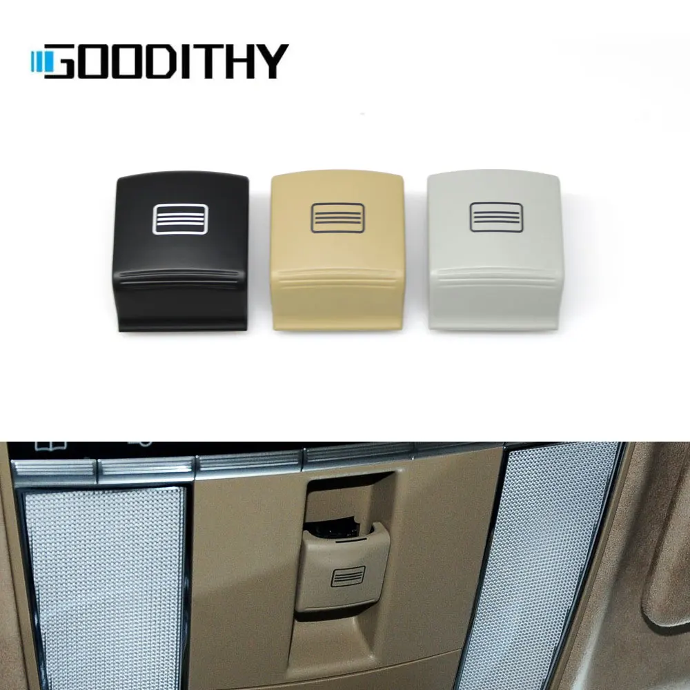 فتحة سقف السيارة التبديل نافذة سقف لوحة التحكم التبديل غطاء أزرار استبدال لمرسيدس بنز S CL الفئة W221 W216 2006-2013