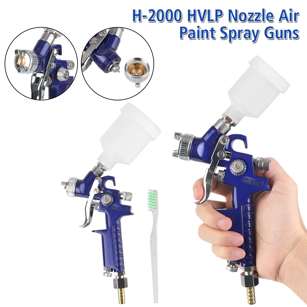 Airbrush Mini Air Paint HVLP Spray Gun Mini Air Paint Spray Guns For Painting Car Aerograph Spraying Gun 1.0mm Nozzle