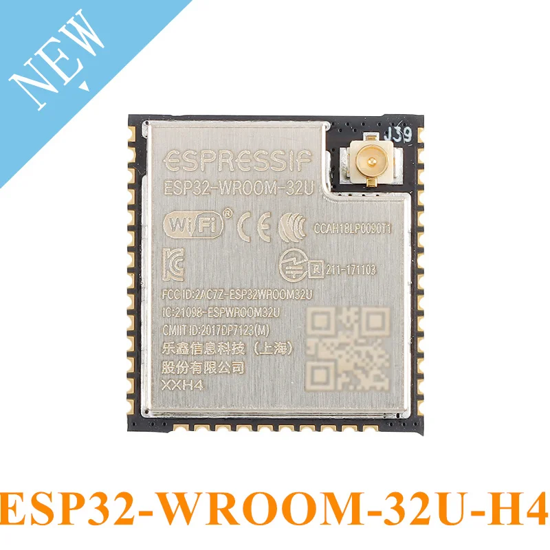 デュアルコアMcuモジュール,Bluetooth ESP32-WROOM-32U-H4,wifi,4MB,ESP32-WROOM Mbps,デュアルモード互換
