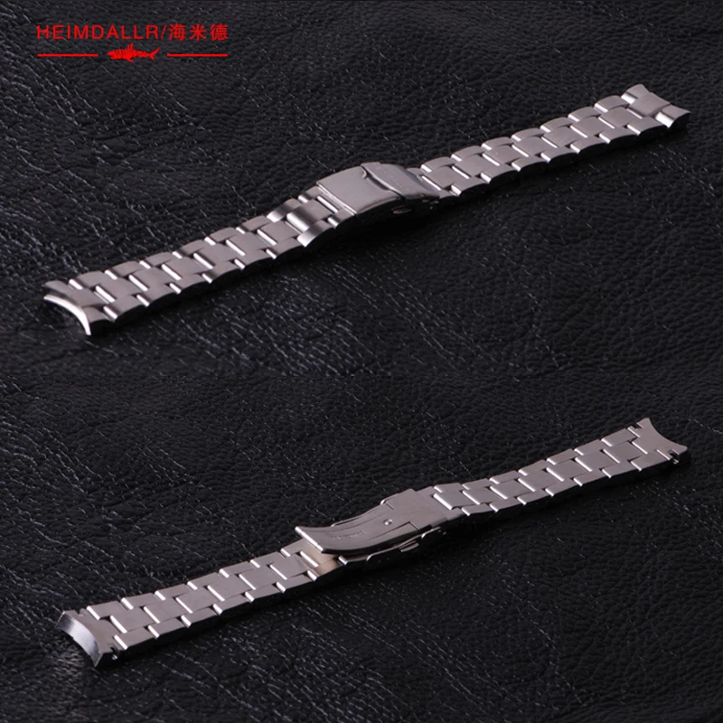 Watch Parts Solid 20mm Width Stainless Steel Watchband Suitable For Heimdallr SUB Diver Watch