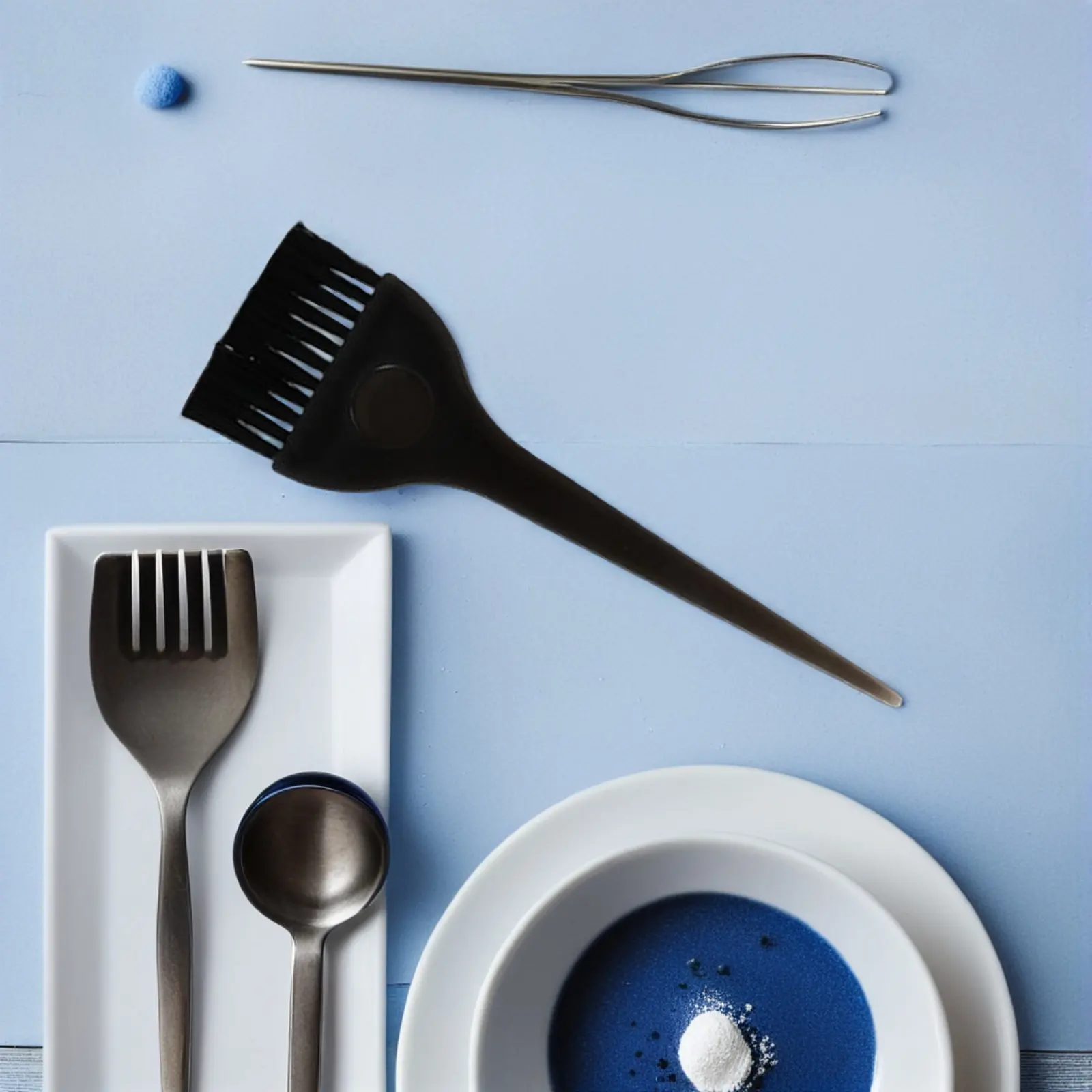 

18Pcs Hair Dye Brush Comb Set Ergonomic Non-Slip Handle Salon Hair Coloring Tools Precise Tint Applicator for DIY Highlights