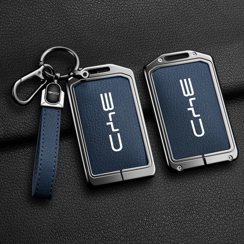

Car NFC Card Remote Key Cover Fob Case Protector Holder Shell For BYD Tang DM Han EV Song PRO Qin PLUS DMI Keychain Accessories