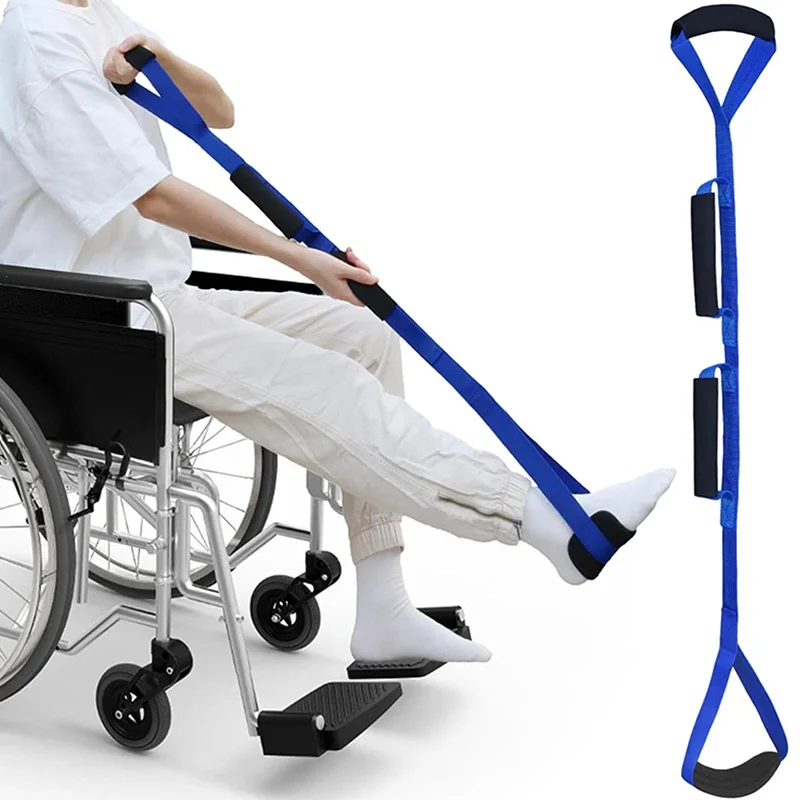 الرعاية الصحية حزام رفع الساق كبار السن المعاقين الملحقات النايلون تمتد الفرقة المرونة تمتد الفرقة إعادة التأهيل اللياقة البدنية