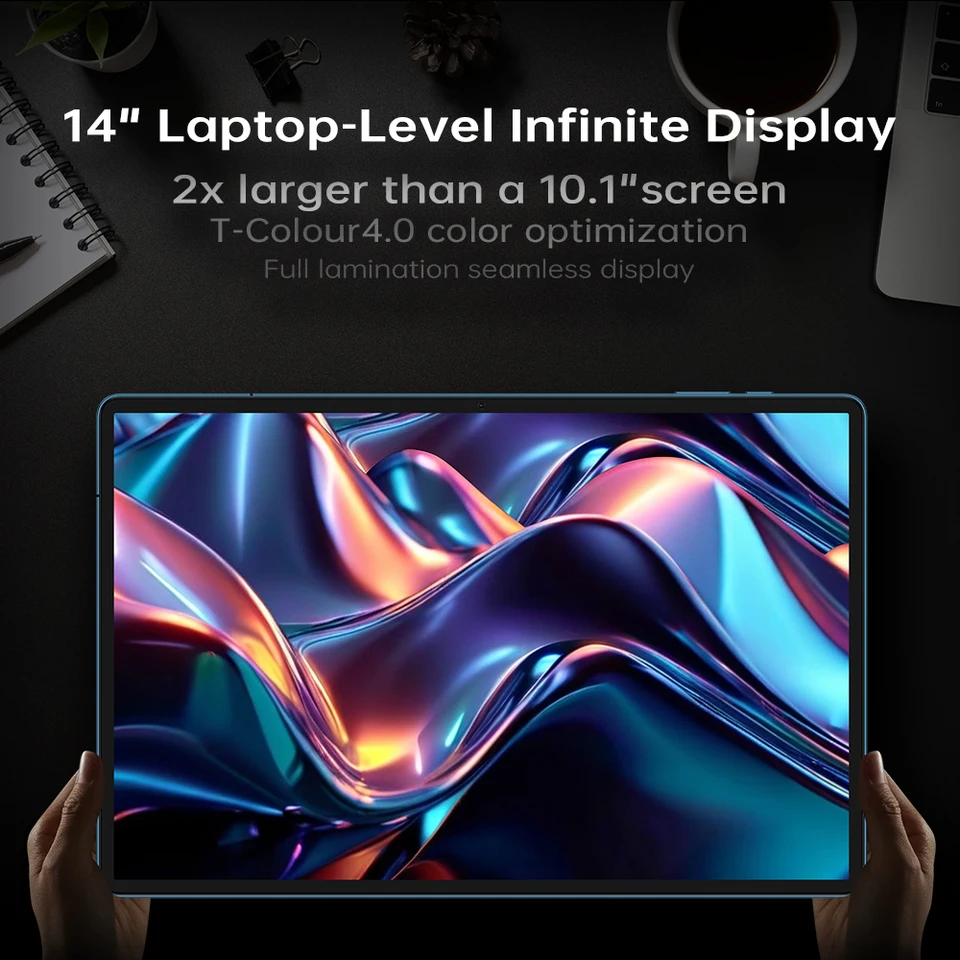 Teclast T70タブレット 14インチ 2Kディスプレイ 128GB/256GB MediaTek