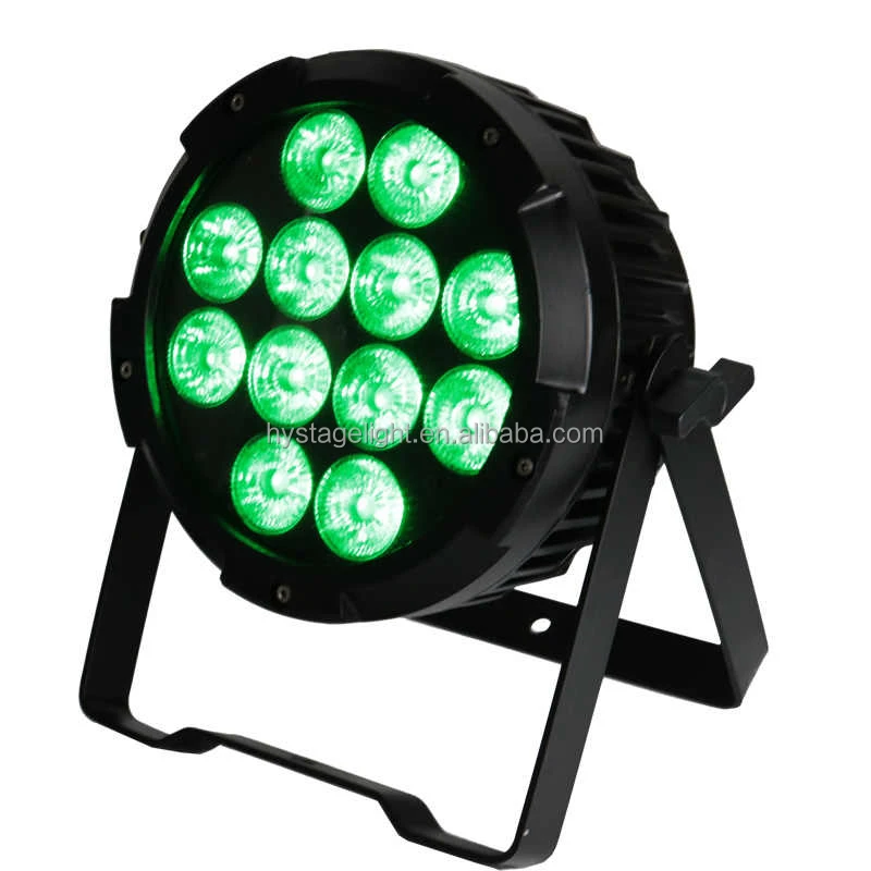 

12x18W RGBWA+UV IP65 Wireless Battery Powered LED Par Light for Outdoor Stage Lighting
