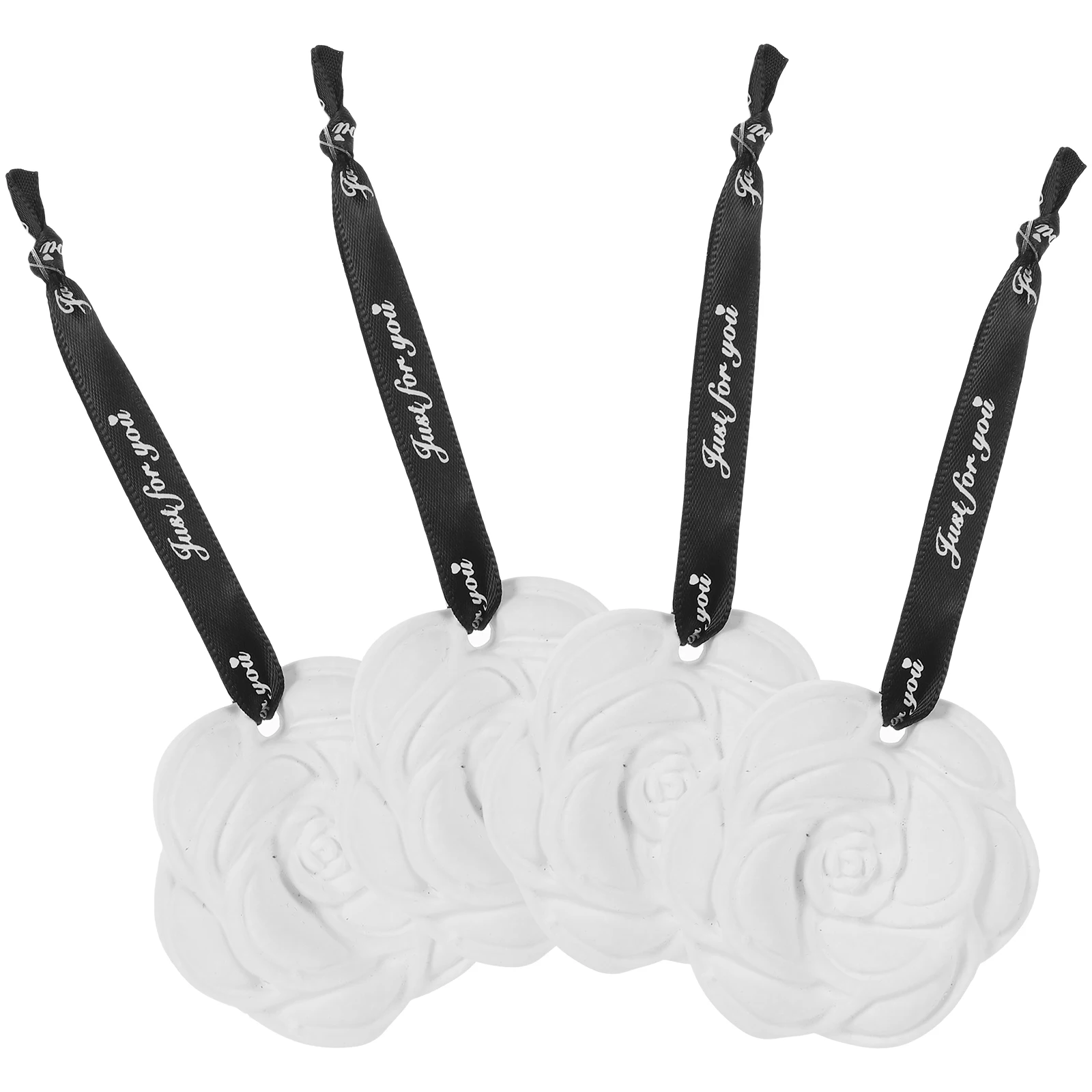 

4pcs Flower Shape Diffuser Lasting Fragrance Closet Freshener Home Car Air Room Scent Gypsum Aromatherapy Odor