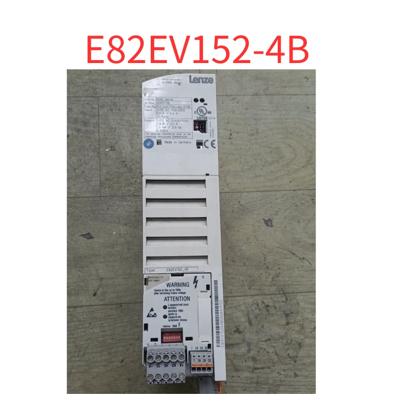 

Second-hand Inverter 1.5KW 380V E82EV152-4B Test OK