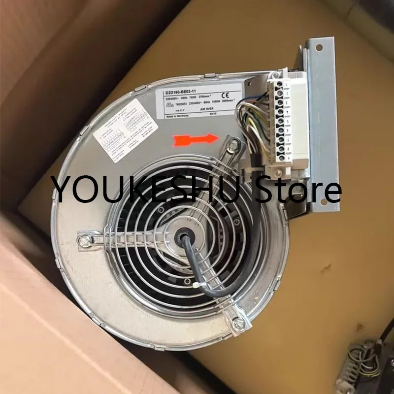 Original D2D160-BE02-11 230V 2,20/3,00A 700/1055W M2D074-LA 230/400V Inverter-Frequenzumrichter, Kühlung, Zentrifugalventilator