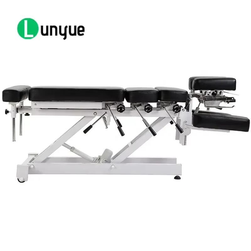 Wholesale Custom Portable Class I Chiropractic Bed Metal Frame Electric Hydraulic Adjustment
