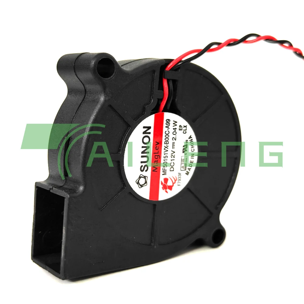 MF5015VX-B00C-A99 Sunon 3D 프린터 송풍기 팬 5015 12V 0.17A 자기 서스펜션 베어링 팬 원심 DC 냉각 터보 팬