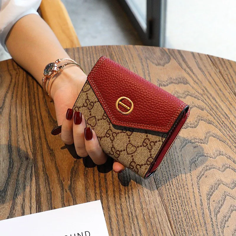 Card Holder Wallet Ladies 2026 New Wallet Folding Wallet Simple Multifunctional Large Capacity Card Holder